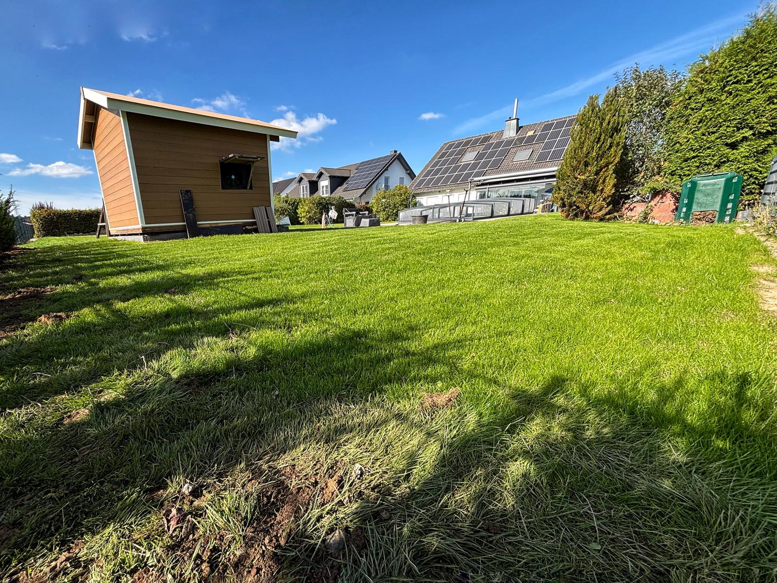 Gartengestaltung – nachher (Westerwald)